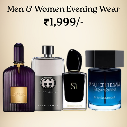 Men & Women Evening Wear Combo 50ml x 4